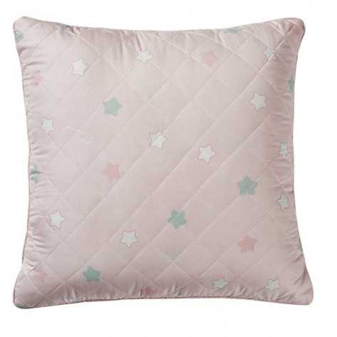 Cojín cuadrante Tuly rosa 55x55 - Funda + Relleno cojines-decorativos-estampados