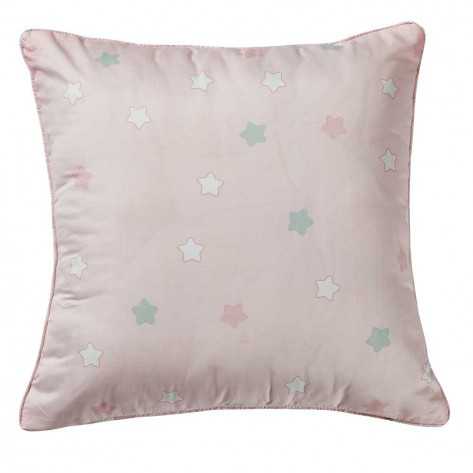 Cojín cuadrante Tuly rosa 55x55 - Funda + Relleno cojines-decorativos-estampados