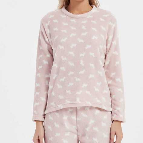 Pijama coral Potter rosa palo ropa-de-estar-por-casa