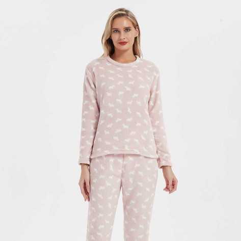 Pijama coral Potter rosa palo ropa-de-estar-por-casa