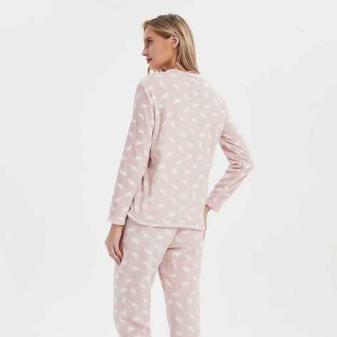 Pijama coral Potter rosa palo ropa-de-estar-por-casa