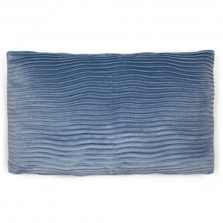 Cojín rectangular 30x50 New Ondas indigo - funda + relleno rectangular-lisos