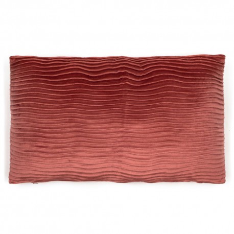 Cojín rectangular 30x50 New Ondas marsala - funda + relleno rectangular-lisos