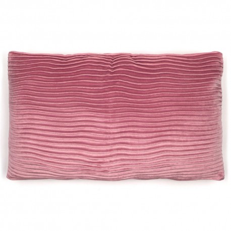 Cojín rectangular 30x50 New Ondas rosa palo - funda + relleno rectangular-lisos