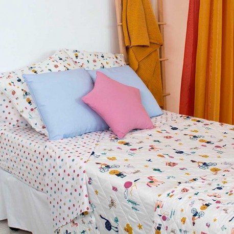 Colcha bouti Girl cama-90