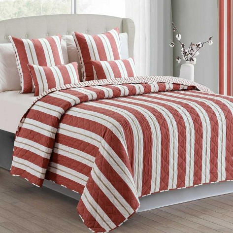 Colcha bouti Raya Tony burdeos cama-90