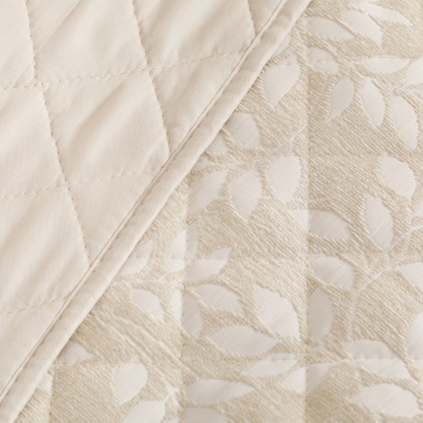 Colcha jacquard chenilla Mariana natural - 80gr colcha-jacquard