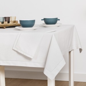 Mantel algodón orgánico gris 2