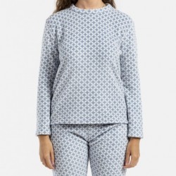 Pijama coral Ohio indigo pijamas-de-invierno-de-mujer