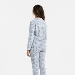 Pijama coral Ohio indigo pijamas-de-invierno-de-mujer