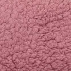 Cojín cuadrante pelo sherpa malva rosa 45x45 cojines-decorativos-lisos