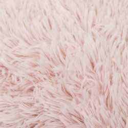 Cojín cuadrante pelo sherpa rosa palo 45x45 cojines-decorativos-lisos