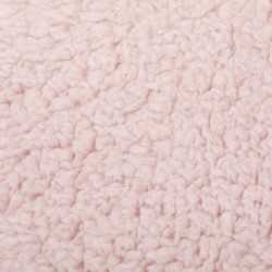 Cojín cuadrante pelo sherpa rosa palo 45x45 cojines-decorativos-lisos