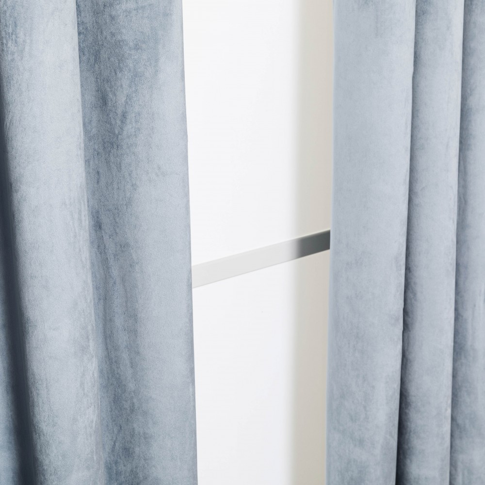 Cortinas de terciopelo azul índigo de 63 pulgadas súper suaves para  decoración del hogar, juego de 2 paneles de cortinas de terciopelo con  aislamiento