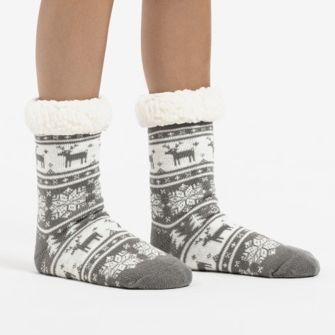 Calcetines Larsson gris calcetines-unisex