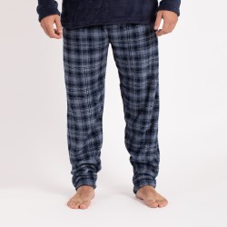 Pijama coral hombre Combe azul marino hombre
