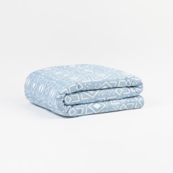 Colcha bouti Tiber indigo colcha-bouti