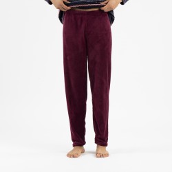 Pijama coral hombre Justino burdeos hombre