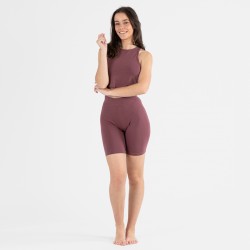 Conjunto deportivo culotte mujer berenjena ropa-deporte-mujer