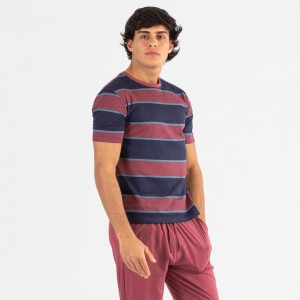 Pijama hombre manga corta...