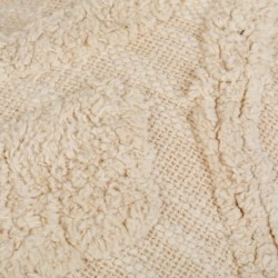 Cojín cuadrante algodón Aria natural 45x45 - funda + relleno cojines-decorativos-estampados