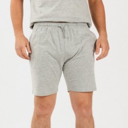 Pijama corto algodón hombre Dan gris pijamas-cortos-hombre