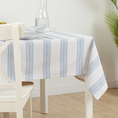 Mantel Rayas indigo ropa-mesa