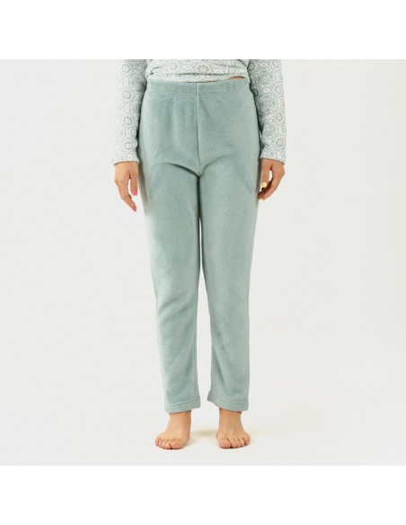 Pijama coral Capri verde tiffany pijama-coralina