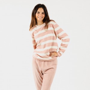 Pijama coral Fila rosa