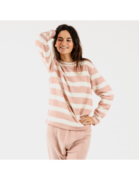 Pijama coral Fila rosa pijama-coralina