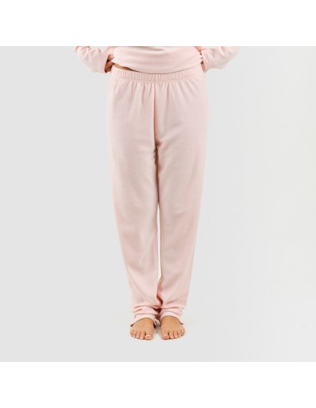 Pijama polar Midas rosa pijama-polar