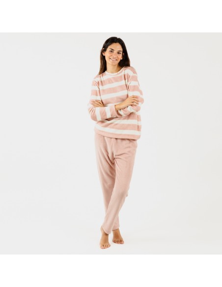 Pijama coral Fila rosa pijama-coralina