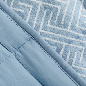 Colcha jacquard chenilla... 2