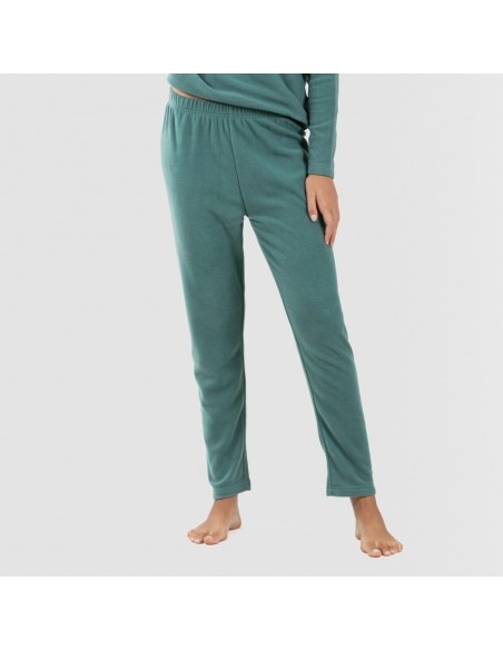 Pijama polar Blondie verde menta pijama-polar