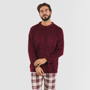 pijama coral de hombre