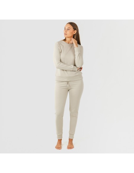 Set Sport beige new set-sport-largo-mujer