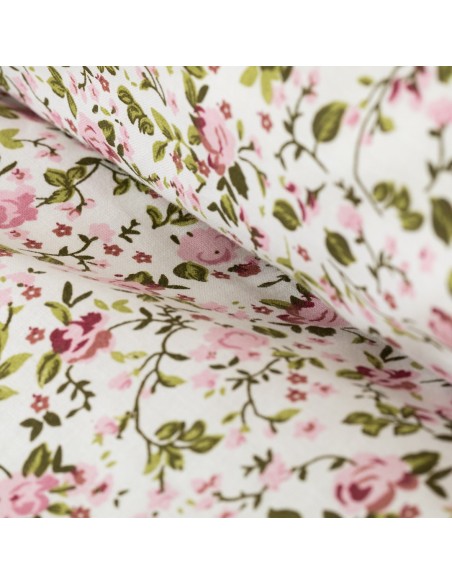 Funda nórdica algodón Pia rosa algodon-100