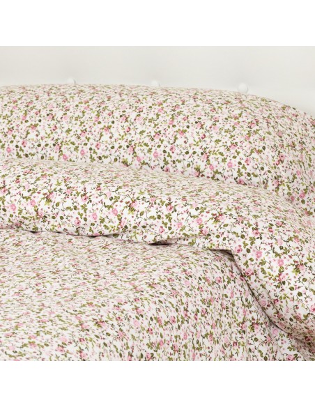 Funda nórdica algodón Pia rosa algodon-100