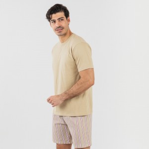 Pijama corto algodón hombre... 2