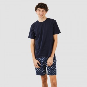 Pijama corto algodón hombre... 2
