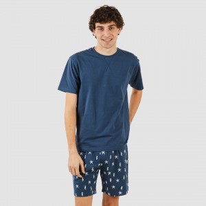 Pijama corto algodón hombre... 2