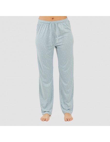 Pijama largo mujer soft Anita indigo pijamas-largos-de-mujer