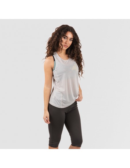 Conjunto deportivo leggings corto mujer perla - marengo ropa-deporte-mujer