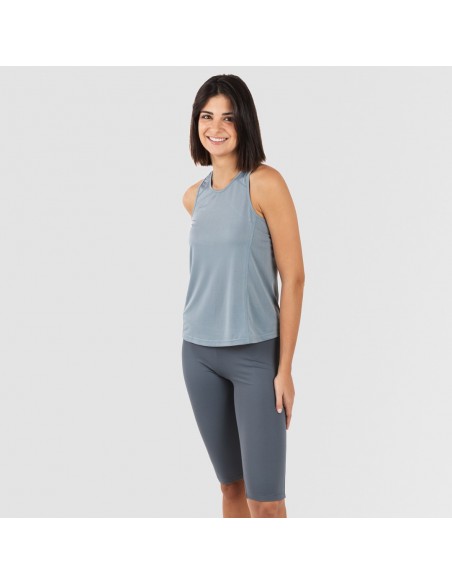 Conjunto deportivo leggings corto mujer indigo claro - oscuro ropa-deporte-mujer