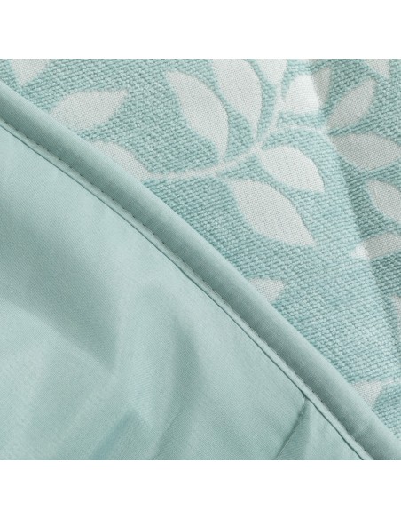 Colcha jacquard chenilla Mariana verde tiffany - 120gr colcha-jacquard