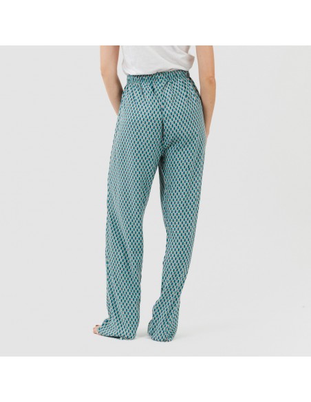 Pantalón viscosa Dueña azul pantalones-comodos-mujer