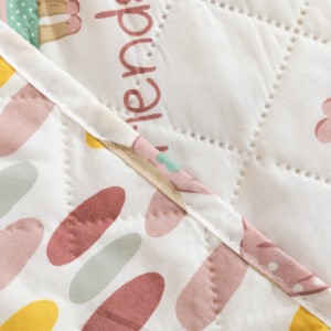 Colcha bouti Friends rosa 2