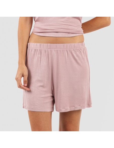 Pijama tirantes mujer viscosa liso pijamas-cortos-mujer