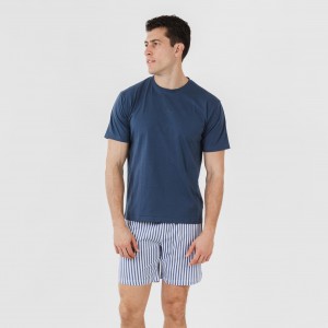 Pijama corto algodón hombre... 2