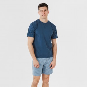 Pijama corto algodón hombre... 2